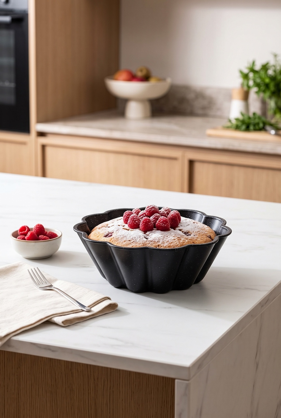 Borcam Non Stick Oval Kek Kabı 1