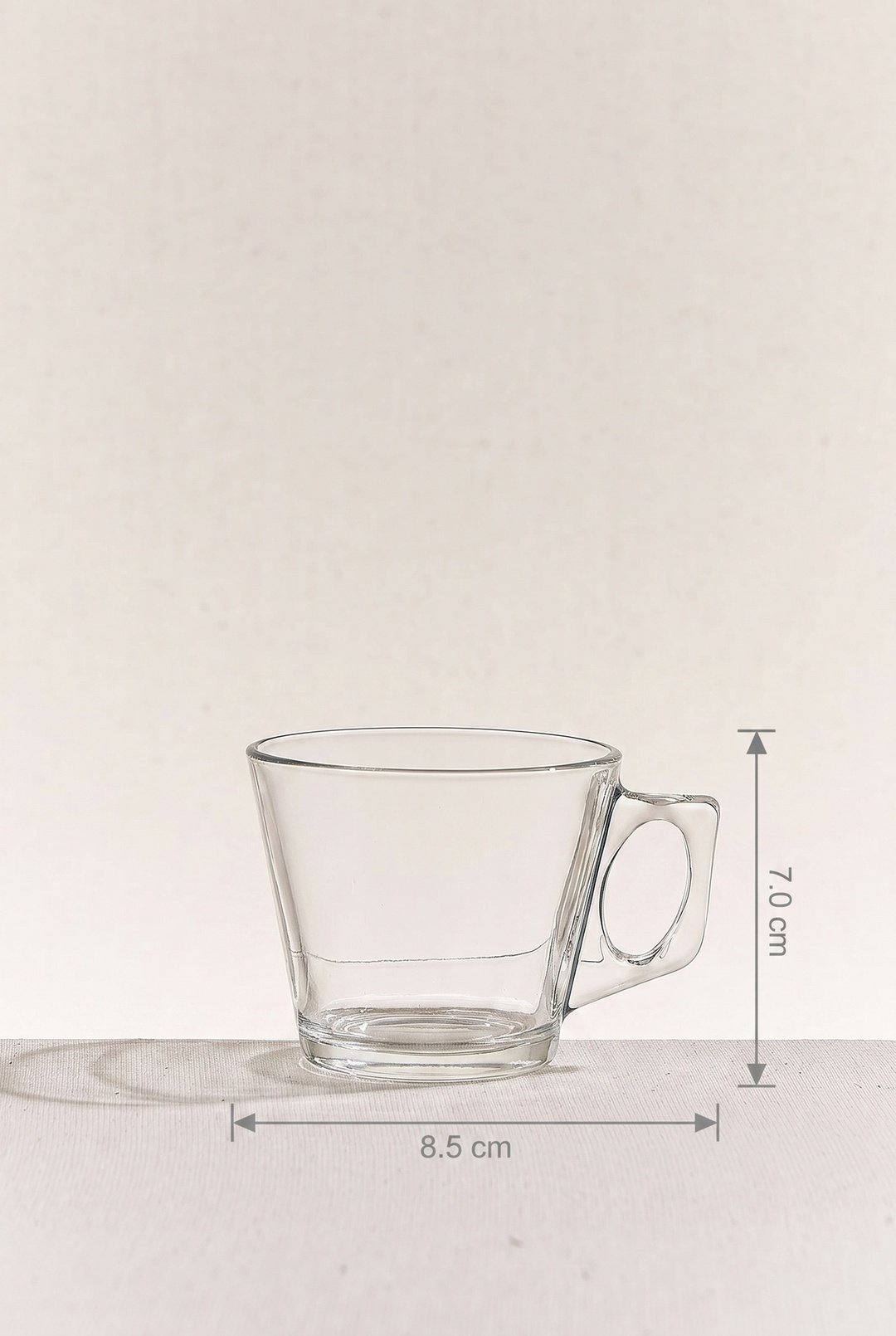 6'lı Konik Çay Fincanı 195 cc