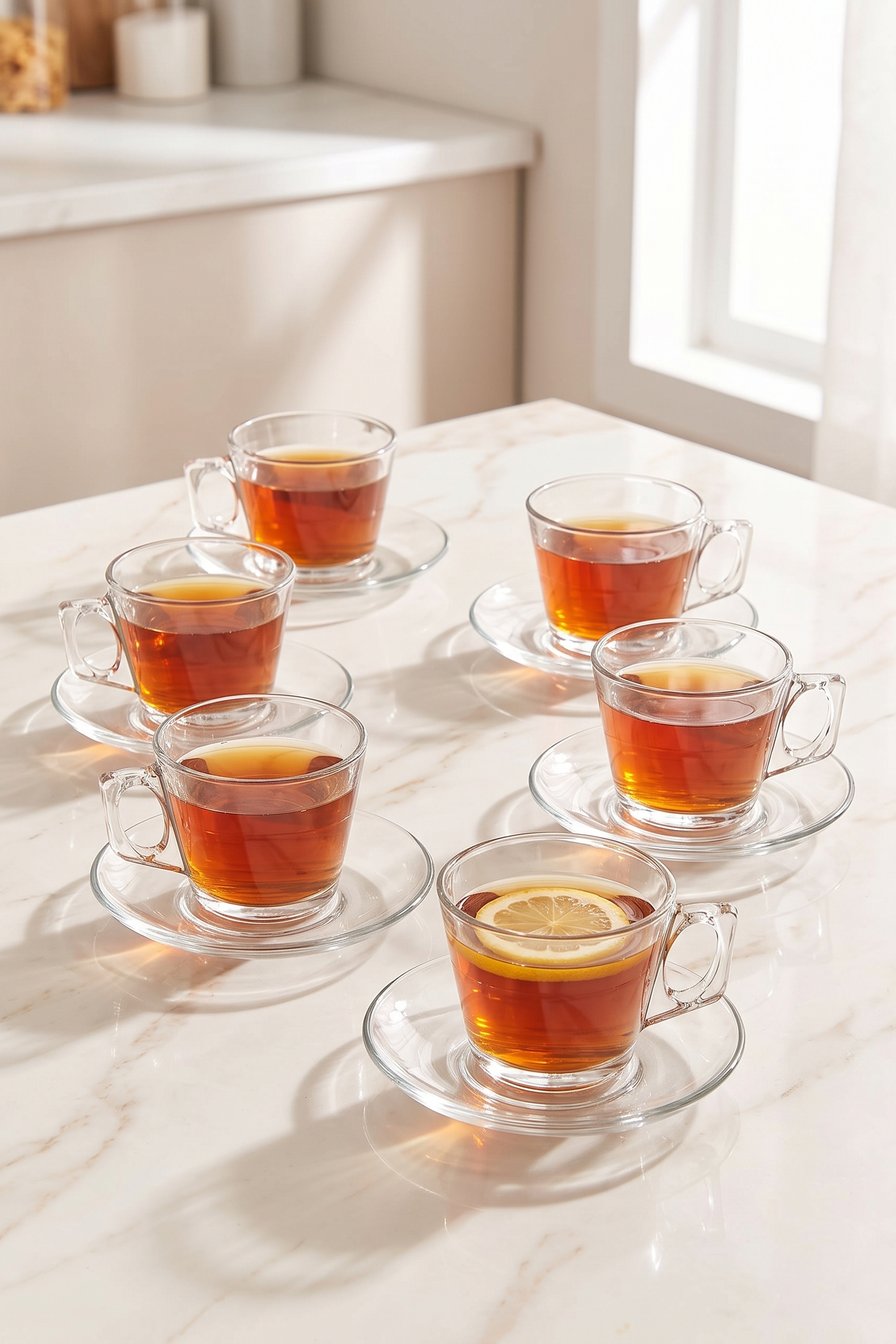 6'lı Konik Çay Fincanı 195 cc