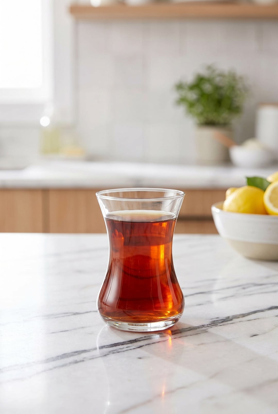 6'lı İnce Belli Çay Bardağı 125 cc