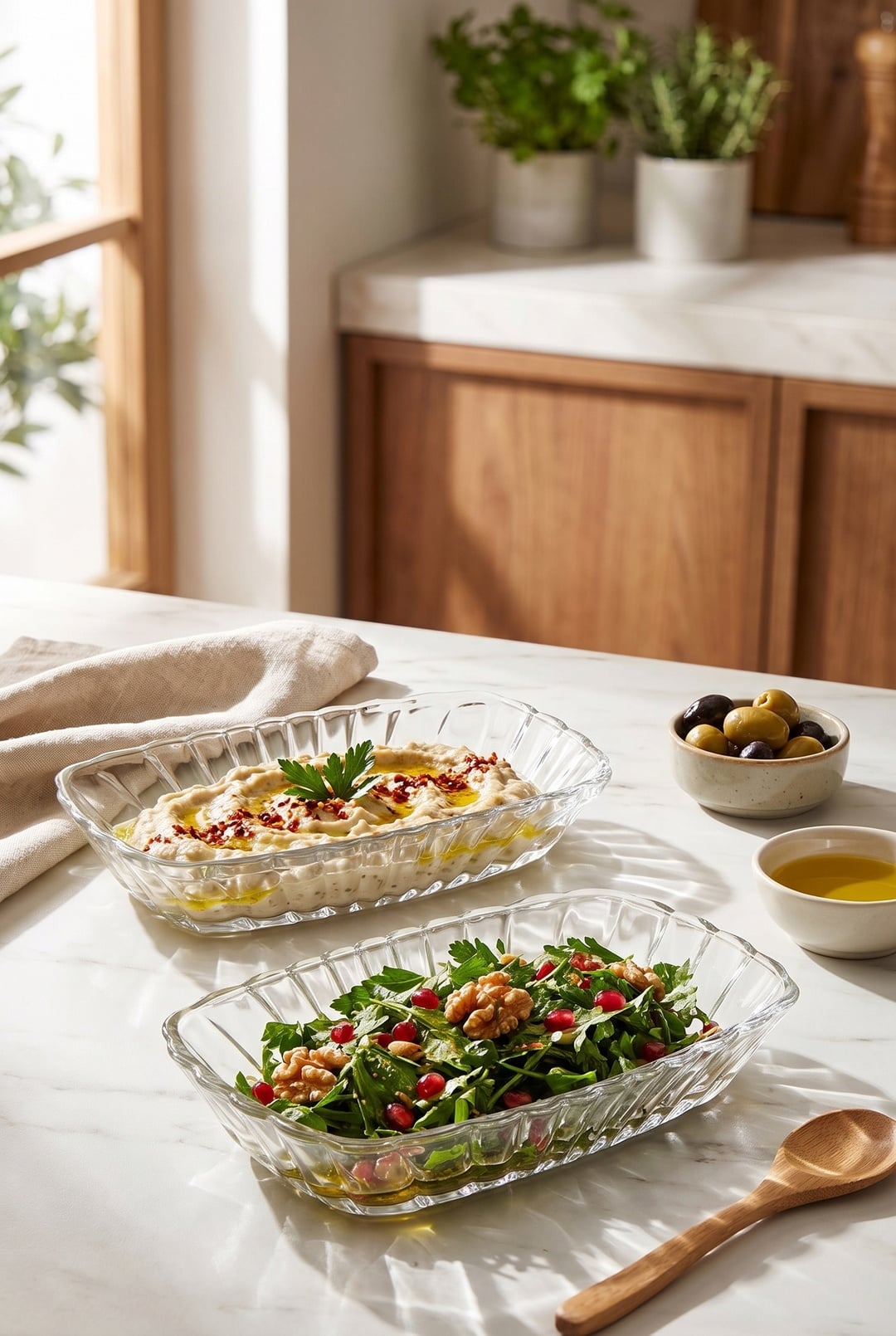 6'lı Mezze Servis Tabağı 15 cm