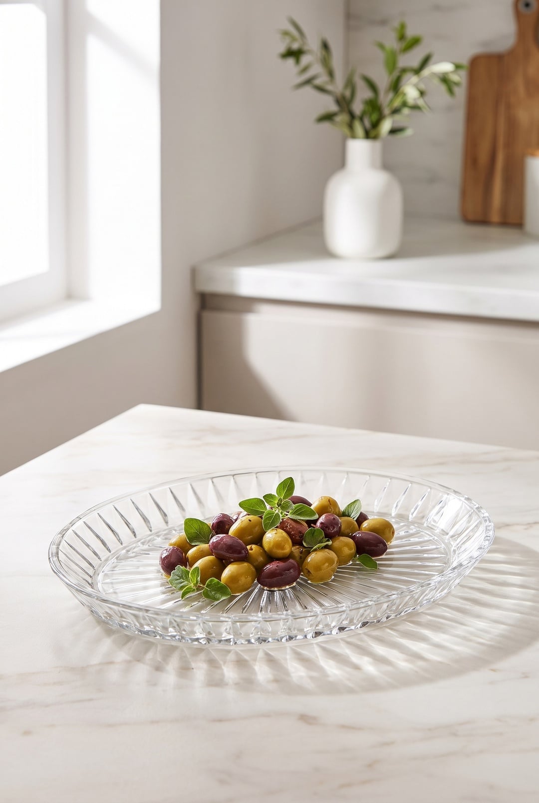 2'li Elegant Oval Servis Tabağı