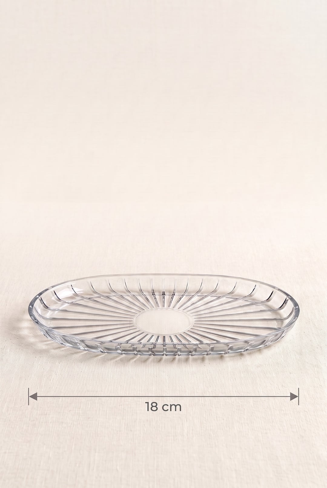 2'li Elegant Oval Servis Tabağı