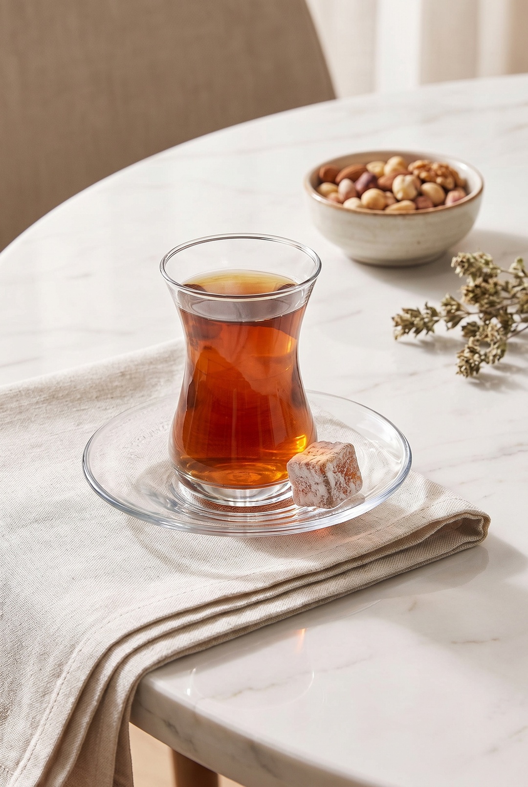 6'lı İrem Çay Tabağı 12 cm