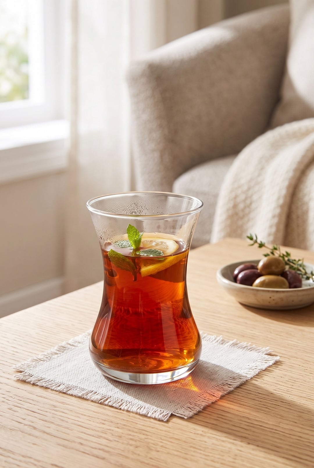 İnce Belli Çay Bardağı 125 CC