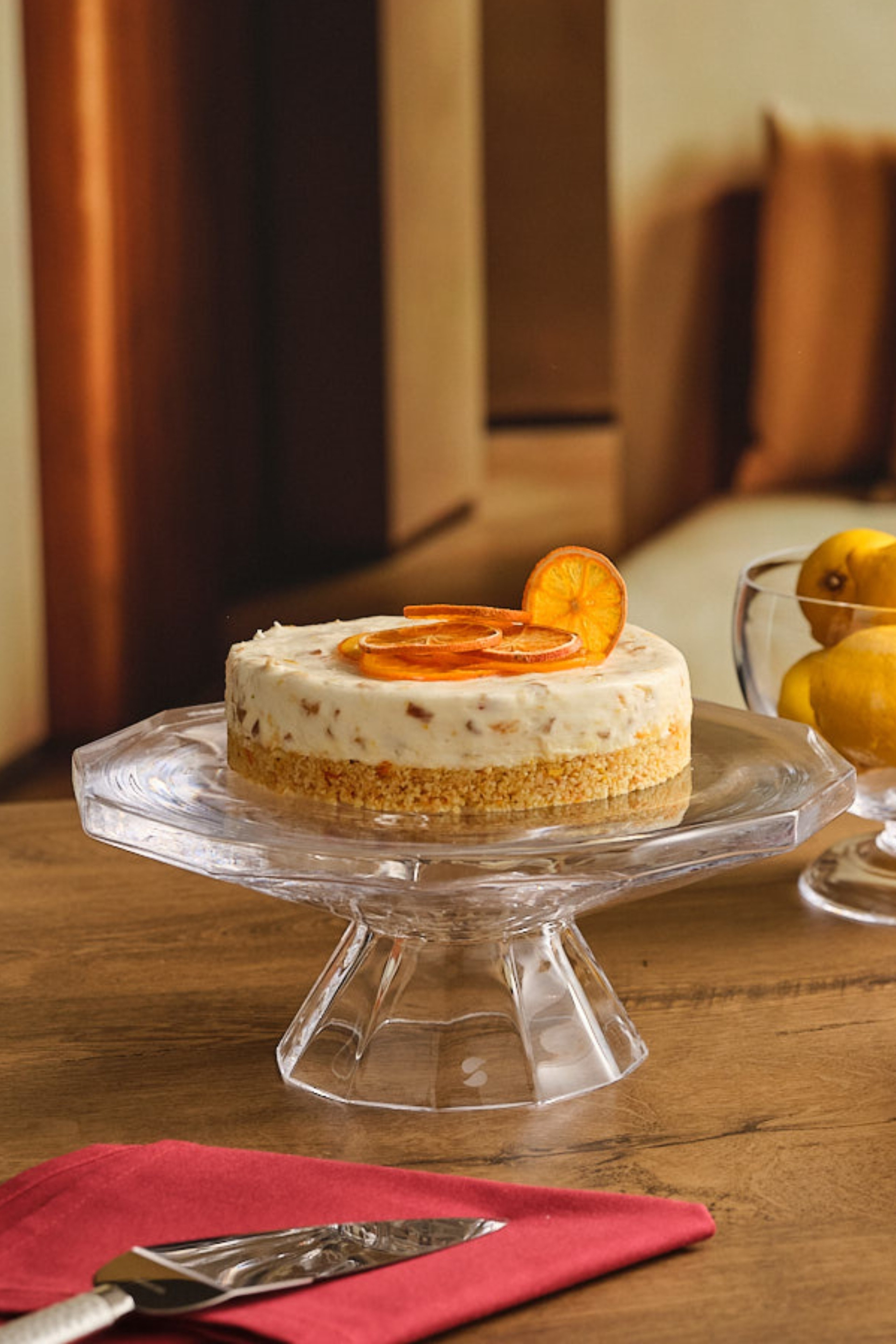 Torte Ayaklı Servis Tabağı 30 cm